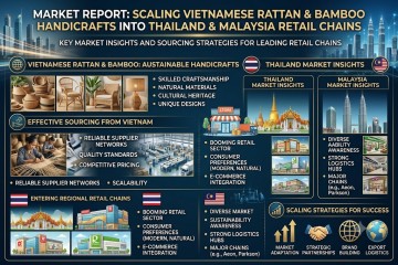 Market Report: Scaling Vietnamese Rattan & Bamboo Handicrafts into Thailand & Malaysia Retail Chains